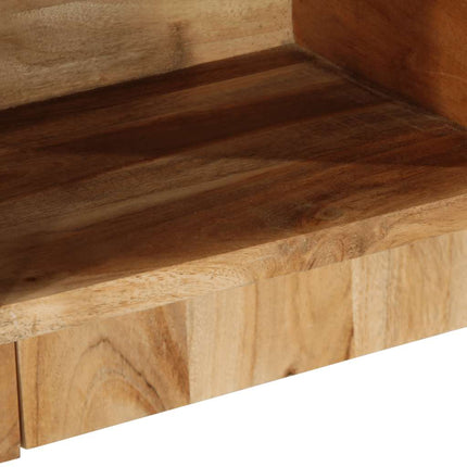 Sängbord 50x27x50 cm massivt akaciaträ