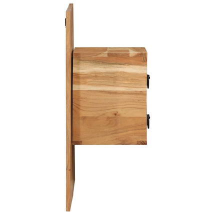 Sängbord 60x32x80 cm massivt akaciaträ