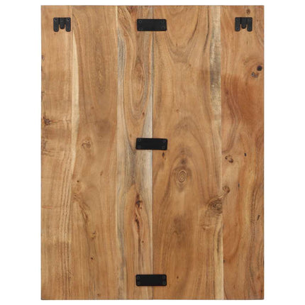 Sängbord 60x32x80 cm massivt akaciaträ