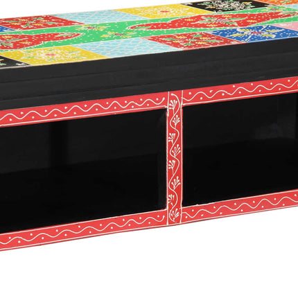 TV-skåp Flerfärgsdesign 80 x 30 x 22 cm Konstruerat trä