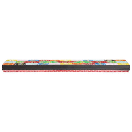Vägg hyllor Väggmonterat Flerfärgsdesign 100 x 20 x 6 cm