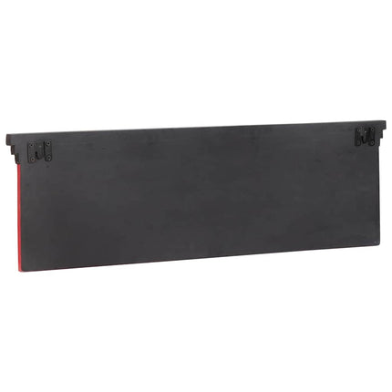 Klädhängare Svart 80 x 25 x 2 cm Massivt mangoträ