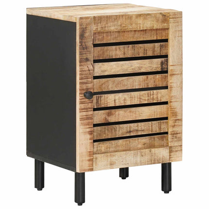 Badrumsskåpsset 4 st Naturlig 38 x 33 x 160 cm Massivt mangoträ