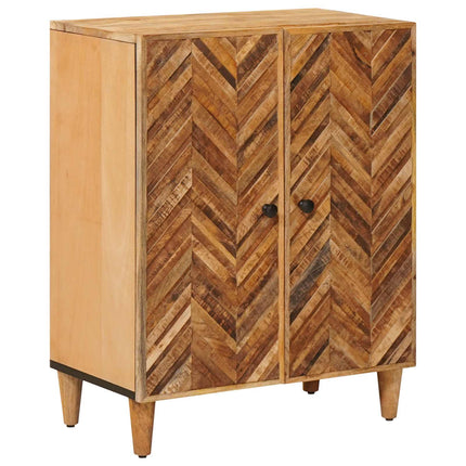 Förvaringsskåp 3 pcs Brun 60 x 33,5 x 75 cm Massivt mangoträ