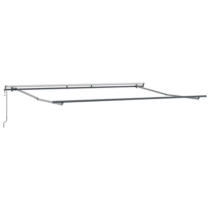 Markis automatiskt infällbar 450x300 cm brun