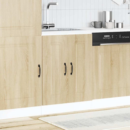 Diskbänk underskåp sonoma-ek 60x46x81,5 cm konstruerat trä
