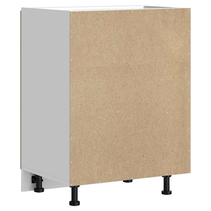 Diskbänk underskåp sonoma-ek 60x46x81,5 cm konstruerat trä