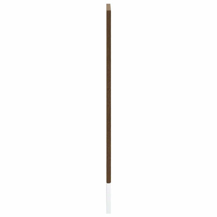 Diskmaskinspanel Kalmar brun ek 45x1,5x57 cm konstruerat trä