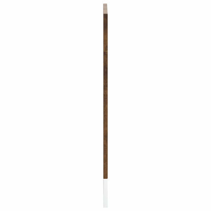 Diskmaskinspanel rökfärgad ek 60x1,5x57 cm konstruerat trä