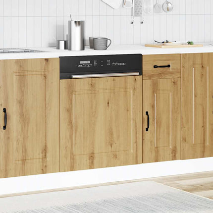 Diskmaskinspanel Kalmar artisan ek 60x1,5x57 cm konstruerat trä