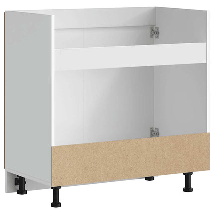 Diskbänk underskåp sonoma-ek 80x46x81,5 cm konstruerat trä