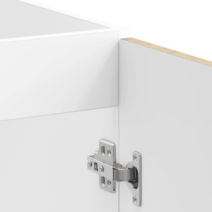 Diskbänk underskåp sonoma-ek 80x46x81,5 cm konstruerat trä