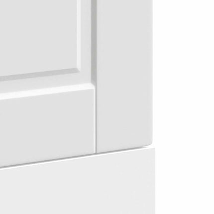 Diskmaskinspanel Porto vit 45x1,5x57 cm konstruerat trä