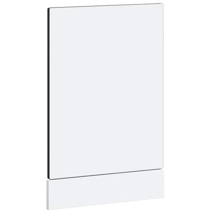 Diskmaskinspanel Porto svart 45x1,5x57 cm konstruerat trä