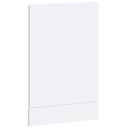 Diskmaskinspanel Porto högglans vit 45x1,5x57cm konstruerat trä