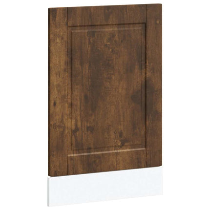 Diskmaskinspanel Porto rökfärgad ek 45x1,5x57cm konstruerat trä