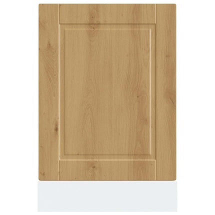 Diskmaskinspanel Porto artisan ek 45x1,5x57 cm konstruerat trä