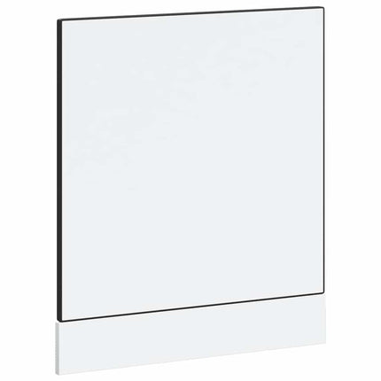 Diskmaskinspanel Porto svart 60x1,5x57 cm konstruerat trä