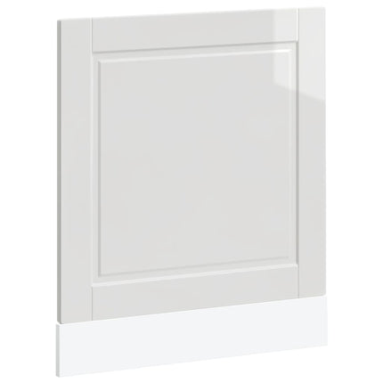 Diskmaskinspanel Porto högglans vit 60x1,5x57cm konstruerat trä