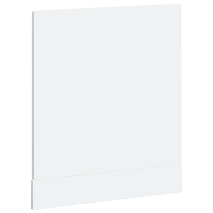 Diskmaskinspanel Porto högglans vit 60x1,5x57cm konstruerat trä