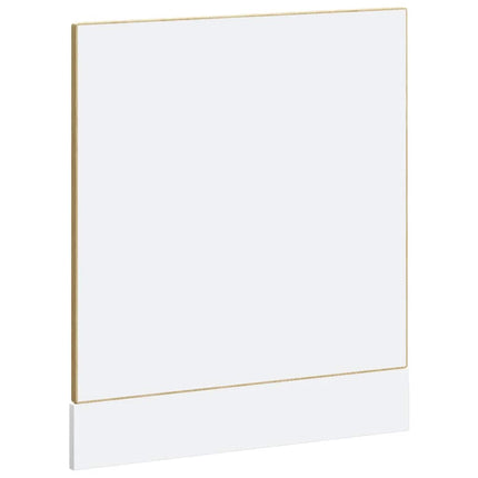 Diskmaskinspanel Porto sonoma-ek 60x1,5x57 cm konstruerat trä