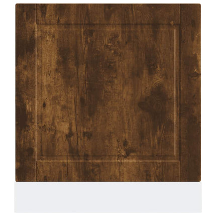 Diskmaskinspanel Porto rökfärgad ek 60x1,5x57cm konstruerat trä