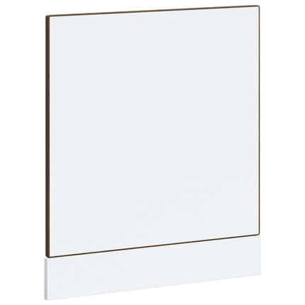 Diskmaskinspanel Porto brun ek 60x1,5x57 cm konstruerat trä