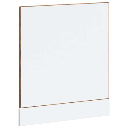 Diskmaskinspanel Porto åldrat trä 60x1,5x57 cm konstruerat trä