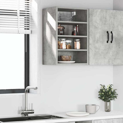 Väggskåp “Riga” betonggrå 40x29,5x60 cm konstruerat trä