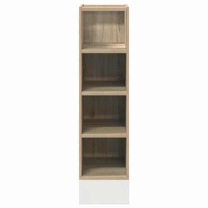Underskåp "Riga" sonoma-ek 20x44,5x81,5 cm konstruerat trä