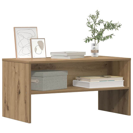 Tv-bänk artisan ek 80x40x40 cm konstruerat trä