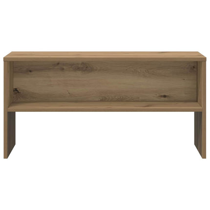 Tv-bänk artisan ek 80x40x40 cm konstruerat trä