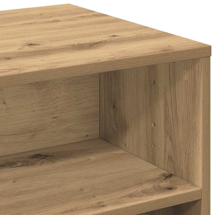 Tv-bänk artisan ek 80x40x40 cm konstruerat trä