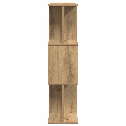 Bokhylla artisan ek 80x24x96 cm konstruerat trä