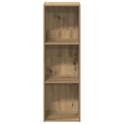 Bokhylla artisan ek 36x30x114 cm konstruerat trä