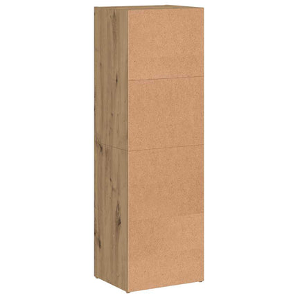Bokhylla artisan ek 36x30x114 cm konstruerat trä