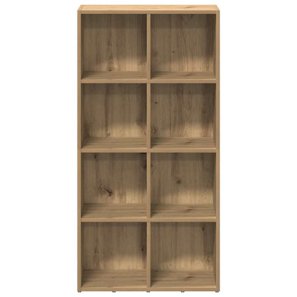Bokhylla artisan ek 66x30x130 cm konstruerat trä