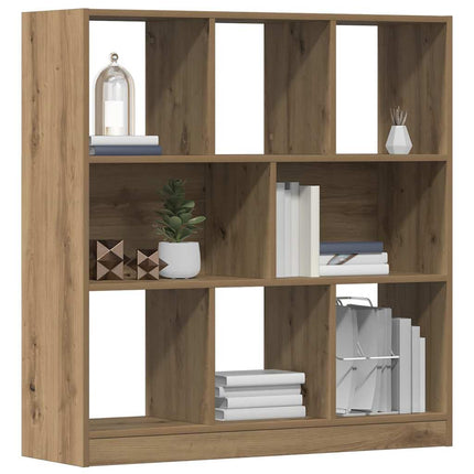Bokhylla artisan ek 97,5x29,5x100 cm konstruerat trä