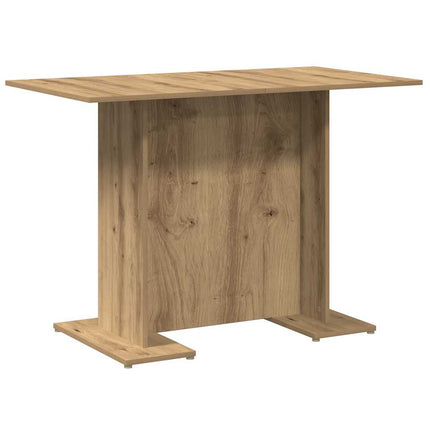 Matbord artisan ek 110x60x75 cm konstruerat trä