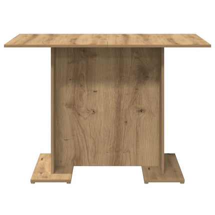 Matbord artisan ek 110x60x75 cm konstruerat trä
