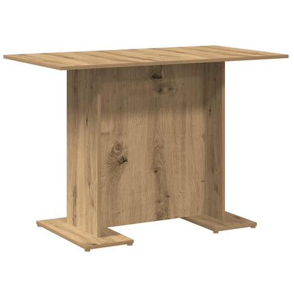 Matbord artisan ek 110x60x75 cm konstruerat trä