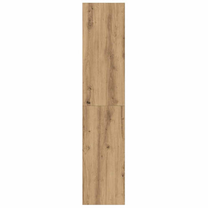 Bokhylla/TV-bänk gammalt trä 36x30x143cm konstruerat trä