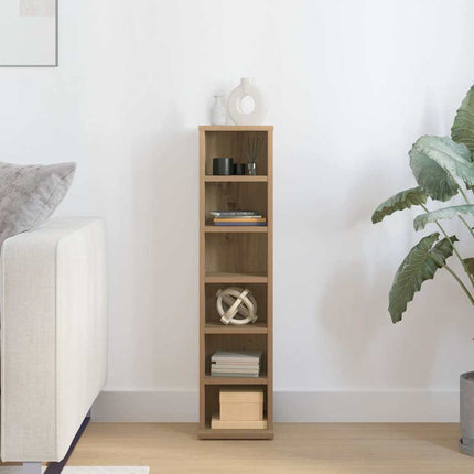 CD-bänk artisan ek 21x20x88 cm konstruerat trä