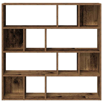 Bokskåp/rumsavdelare gammalt trä 105x24x102 cm