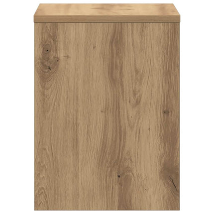 Sängbord artisan ek 30x30x40 cm konstruerat trä