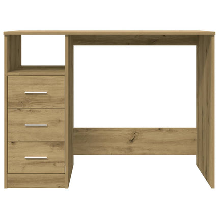Skrivbord artisan ek 102x50x76 cm konstruerat trä
