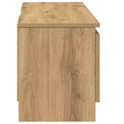 Tv-bänk artisan ek 102x30x36 cm konstruerat trä