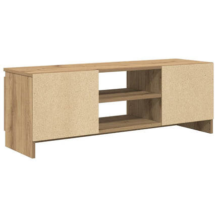 Tv-bänk artisan ek 102x30x36 cm konstruerat trä