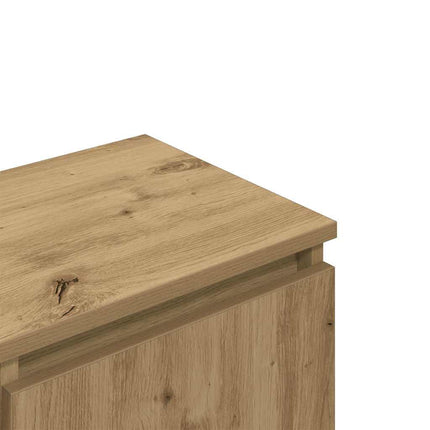 Tv-bänk artisan ek 102x30x36 cm konstruerat trä