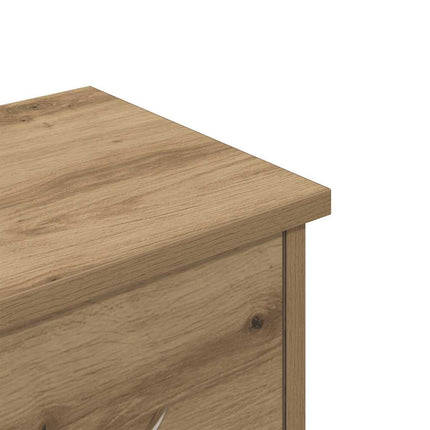 Väggskåp hantverksmässig ek 60x26x18,5 cm konstruerat trä